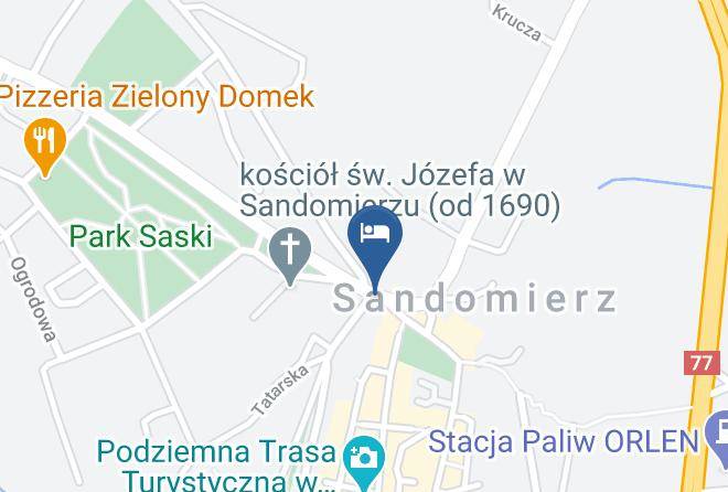 Sandomierski - Willa Pod Brama Maps
