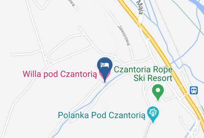 Cieszynski - Willa Pod Czantoria Maps