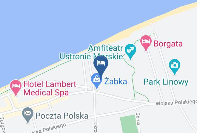 Willa Pod Debami Map