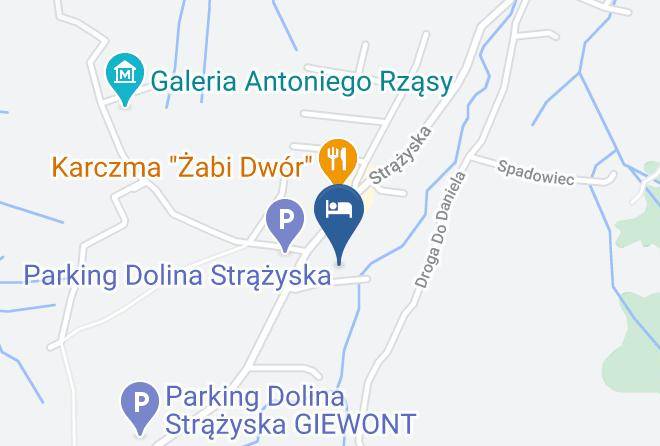 Willa Pod Giewontem Map