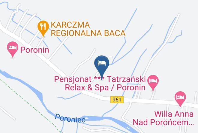 Tatrzanski - Willa Pod Jodla Maps