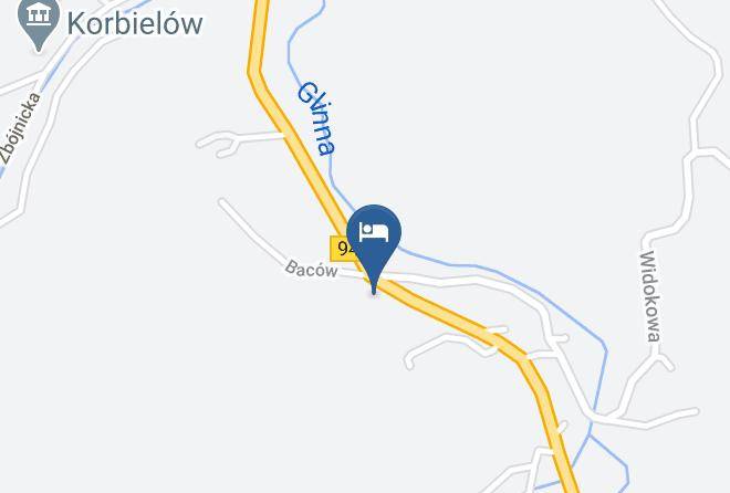 Willa Pod Pilskiem Kwatery Prywatne Malinowska K Map