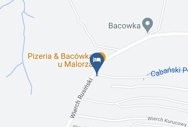 Willa Pod Wierchem Map