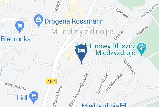 Kamienski - Willa Pod Winnym Gronem Maps