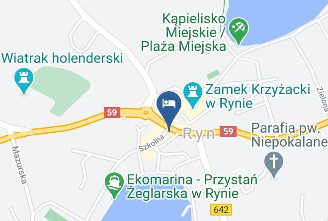Gizycki - Willa Pod Zamkiem Maps