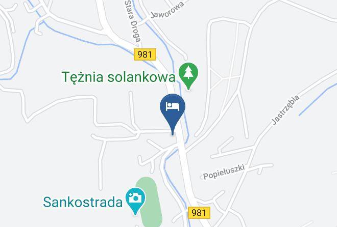 Nowosadecki - Willa Potok Maps