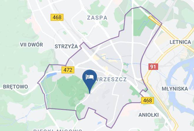 Gdansk - Willa Preludium Maps