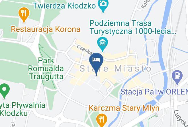 Willa Przy Czarnej Bramie Map