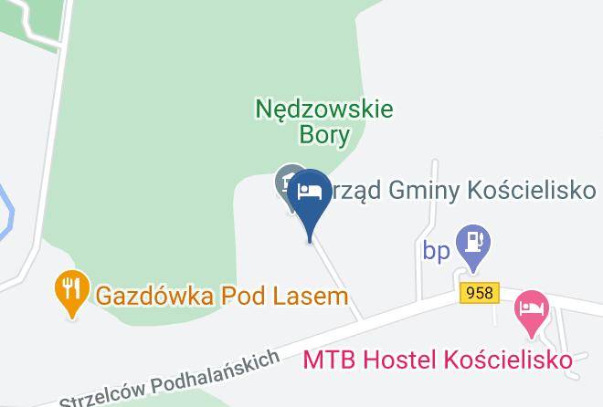 Tatrzanski - Willa Przy Dolinie Koscieliskiej Maps