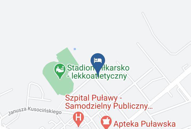 Willa Pulawianka Bed&breakfast Map