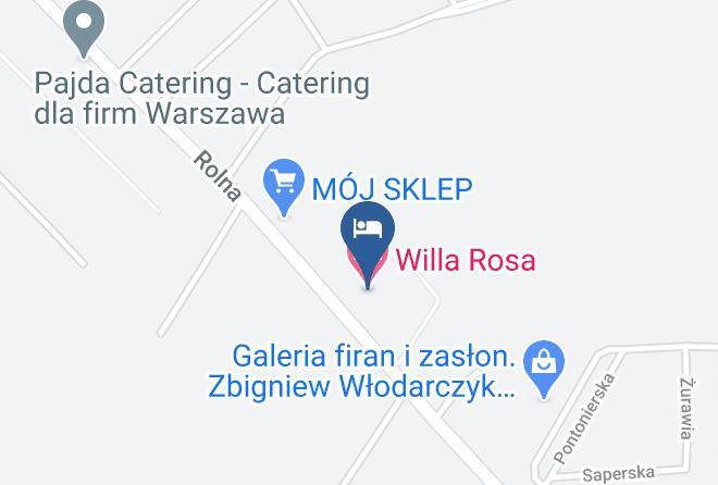 Pruszkowski - Willa Rosa Maps