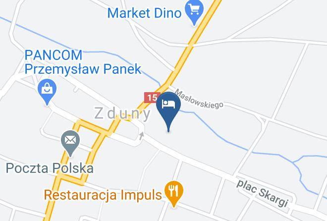 Krotoszynski - Willa Rossa Zduny Maps