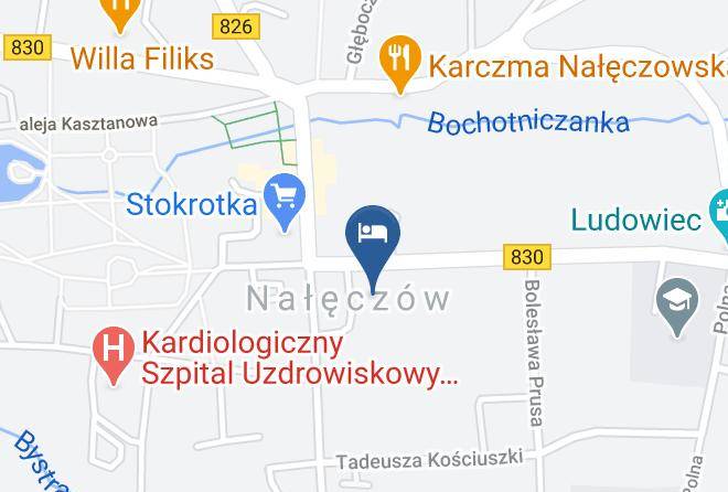 Pulawski - Willa Rozana Maps