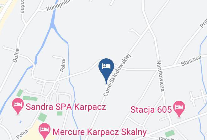 Jeleniogorski - Willa Skalen Maps