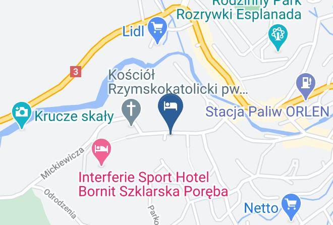 Jeleniogorski - Willa Sloneczna Roza Maps