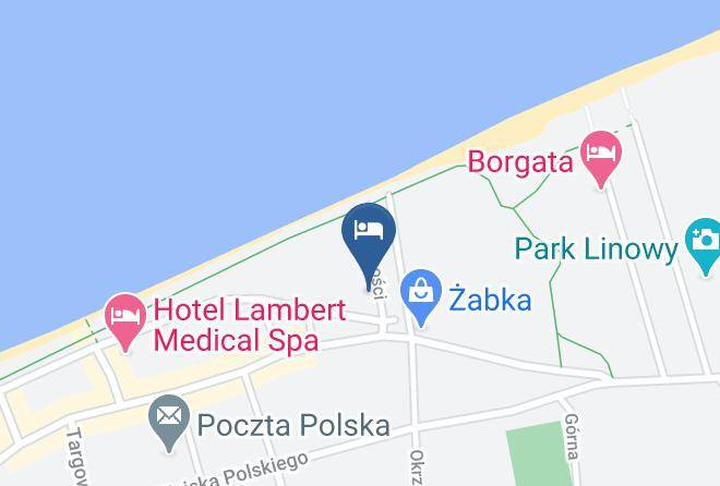 Kolobrzeski - Willa Sloneczna Maps
