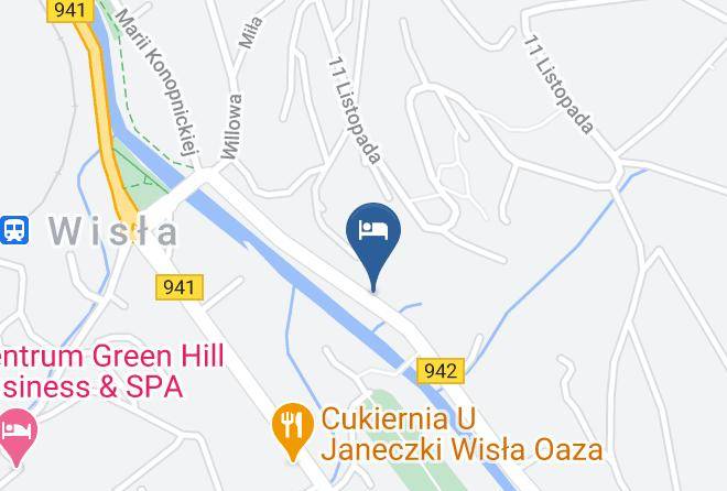 Cieszynski - Willa Szwajcaria Maps