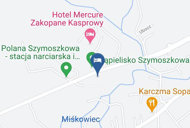 Tatrzanski - Willa Szymaszkowa Maps