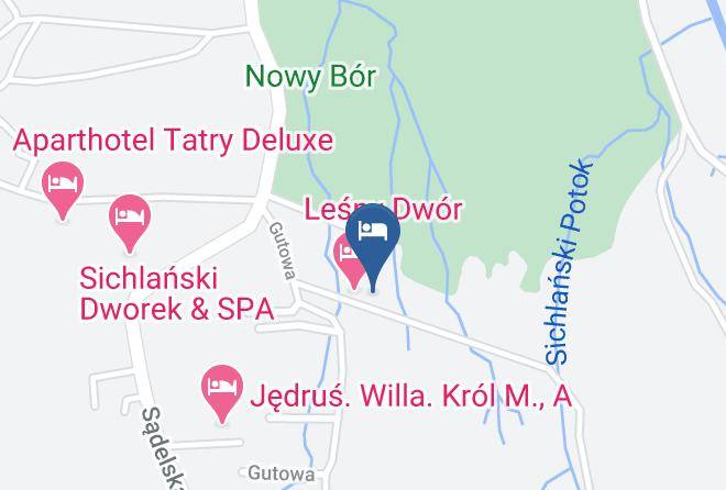 Tatrzanski - Willa Toporowka Maps