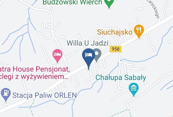 Tatrzanski - Willa U Baranow Maps