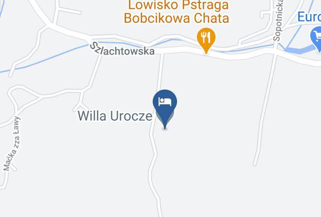 Nowotarski - Willa Urocze Maps