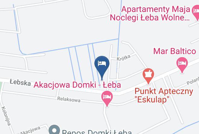 Leborski - Willa Vacanza Maps