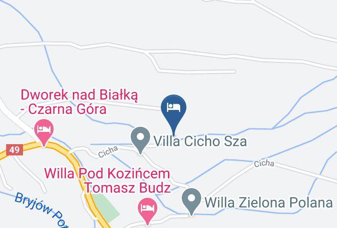 Tatrzanski - Willa Widokowa Czarna Gora Maps