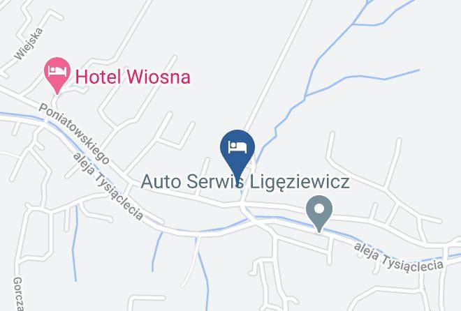 Nowotarski - Willa Wiesia Maps