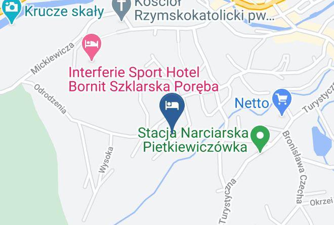 Jeleniogorski - Willa Wiosenna Szklarska Poreba Maps