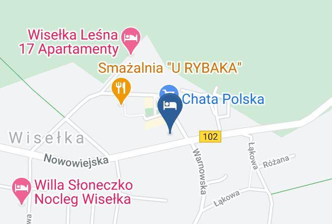 Kamienski - Willa Wiselka Maps