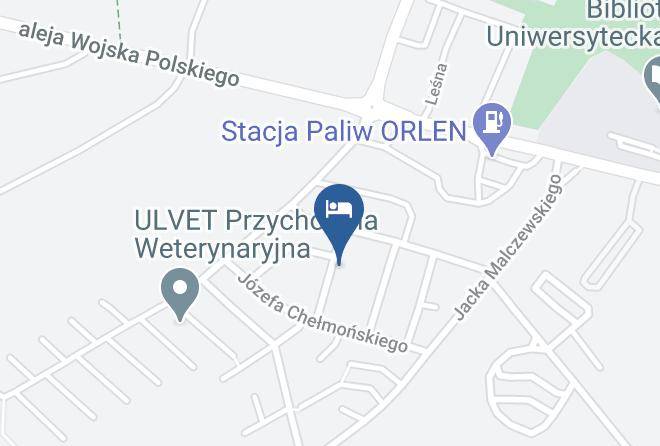 Zielona Gora - Willa Zacisze Maps