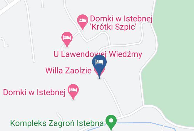 Cieszynski - Willa Zaolzie Maps