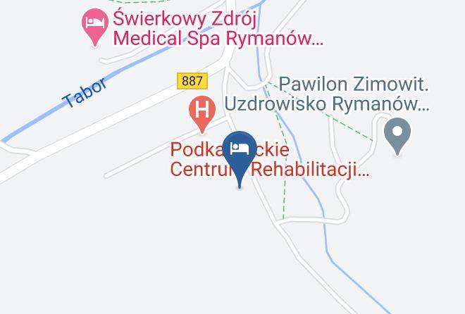 Krosnienski - Willa Zofia Rymanow Zdroj Noclegi Sanatorium Spa Maps