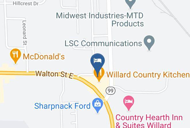 Huron - Willard Country Inn Maps