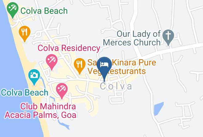 Salcete - William's Beach Retreat Maps
