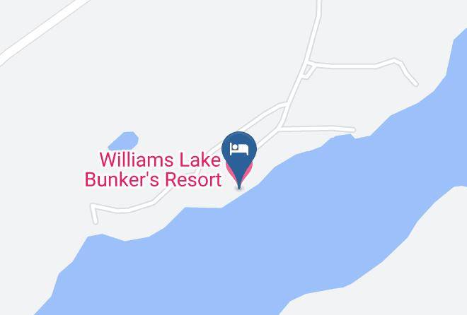 Spokane - Williams Lake Bunker's Resort Maps