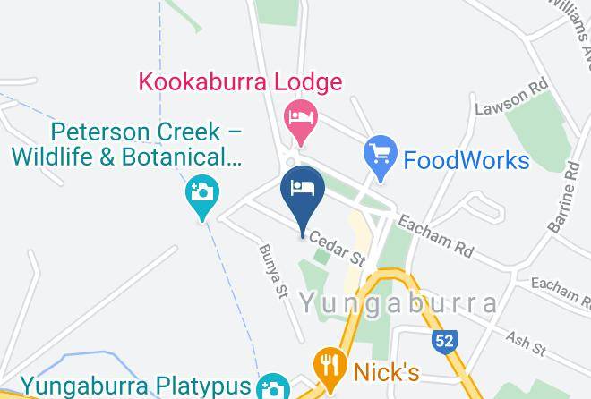Tablelands - Williams Lodge Bnb Maps