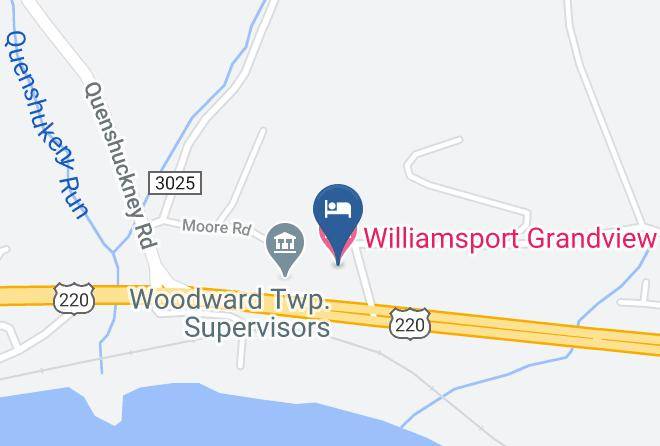 Lycoming - Williamsport Grandview Hotel Maps