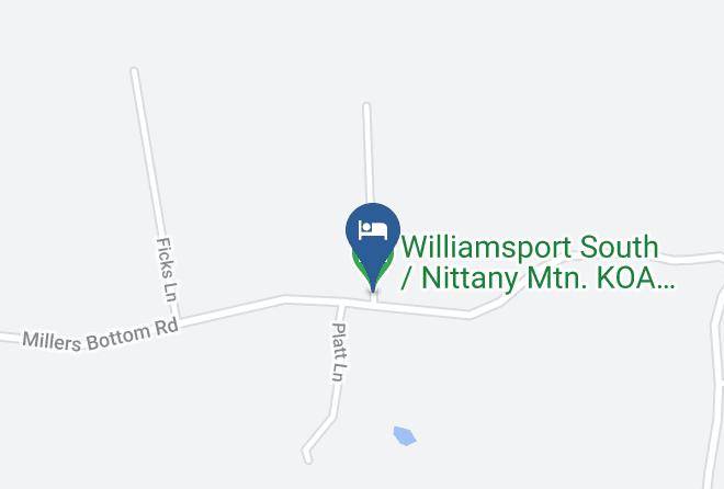 Union - Williamsport South Nittany Mtn Koa Holiday Maps
