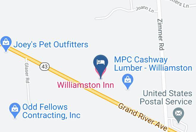 Williamston Inn Map