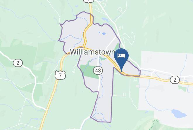 Berkshire - Williamstown Motel Maps