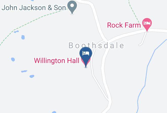 Cheshire - Willington Hall Maps