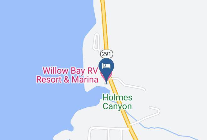 Stevens - Willow Bay Rv Resort & Marina Maps