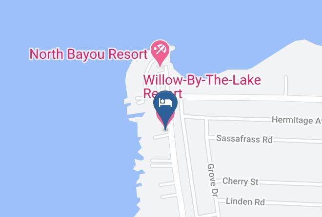 Mason County - Willow By The Lake Resort Maps