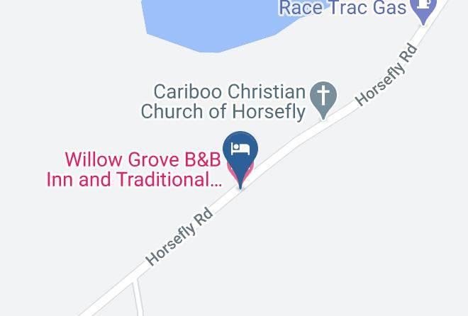 Cariboo - Willow Grove B&b Inn And Traditional Arts School Maps
