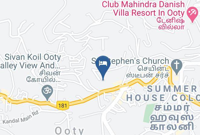 Ooty - Willow Hill Maps