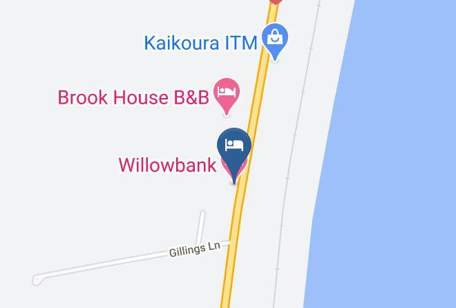 Kaikoura - Willowbank Motel Kaikoura Maps