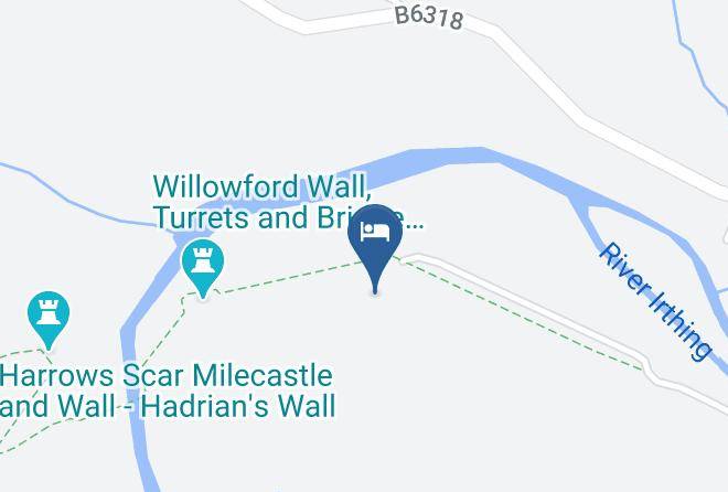 Cumbria - Willowford Farm B&b Maps