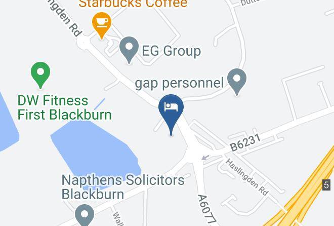 Blackburn With Darwen - Willows Blackburn By Marston's Inn Maps