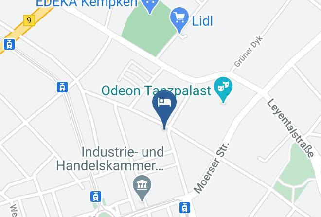 Krefeld - Hotel Wilma Maps